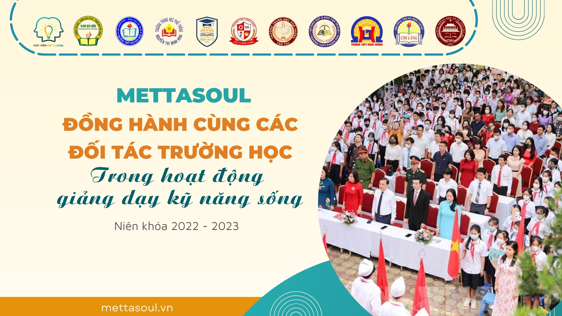 mettasoul dong hanh cung cac truong
