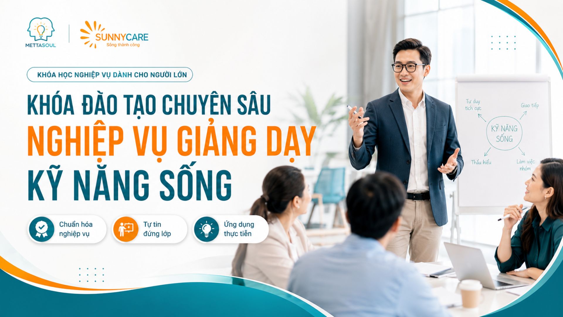 KHÓA ĐÀO TẠO CHUYÊN SÂU NGHIỆP VỤ GIẢNG DẠY KỸ NĂNG SỐNG