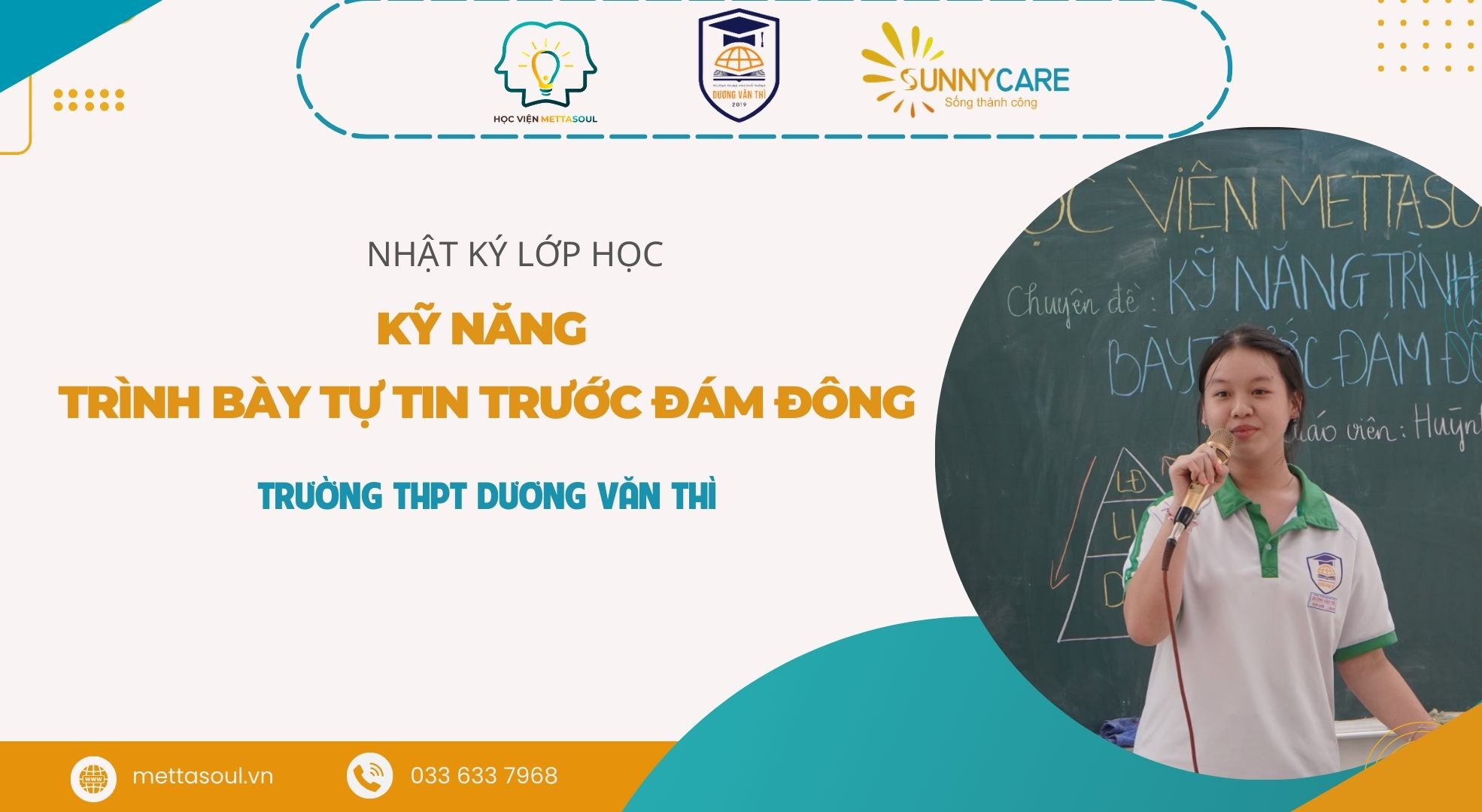 NHẬT KÝ LỚP HỌC – DỰ ÁN TRÌNH BÀY TỰ TIN TRƯỚC ĐÁM ĐÔNG